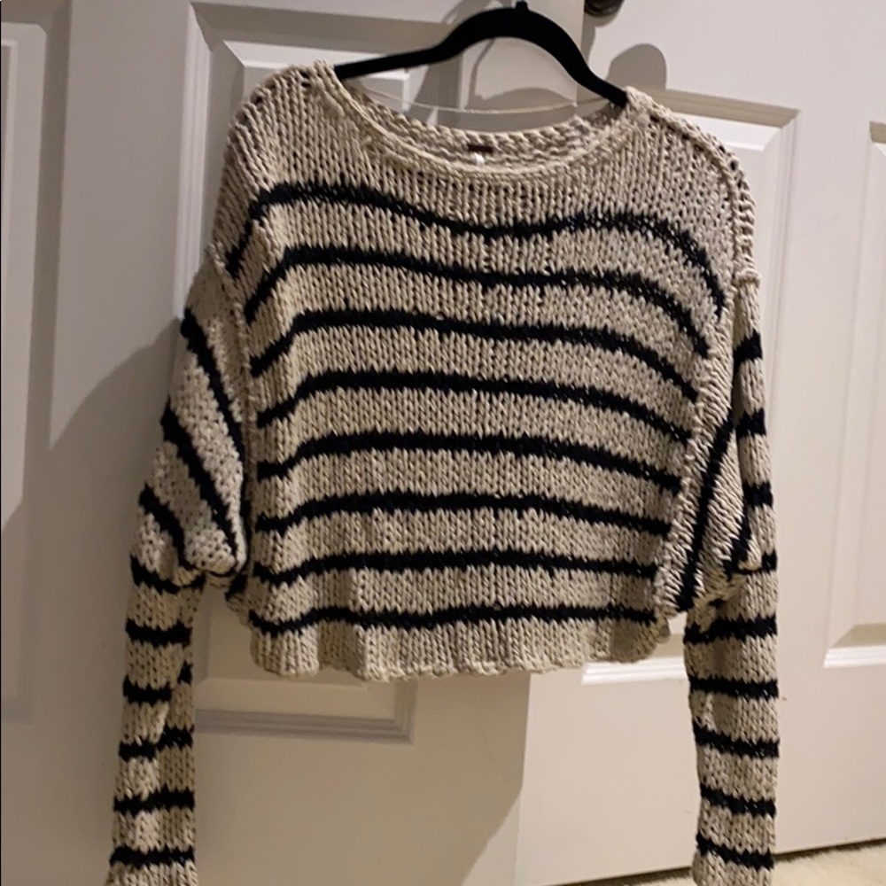 Striped FREE PEOPLE sweater